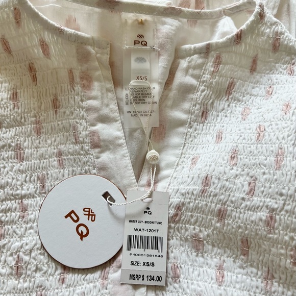 PQ Swim | Water Lily Brooke Tunic Cover Up Dress | size XS/S - Picture 5 of 16